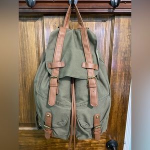 Mossimo Supply Co. Women’s Canvas Backpack - Olive